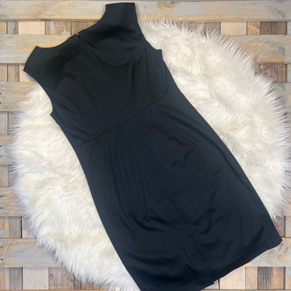 EUC [Brooks Brothers] Classic Navy Blue Sleeveless Knee Length Dress | 8 Medium - Picture 3 of 15